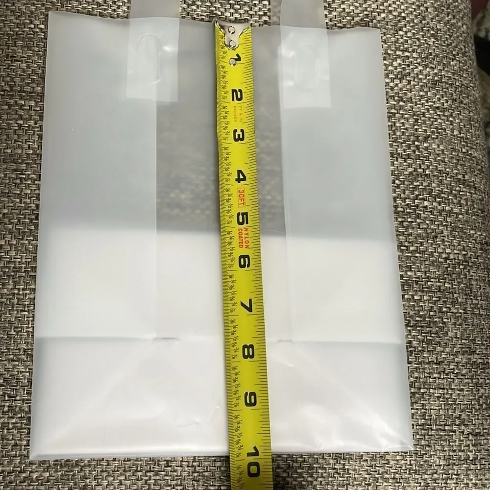 Uline 30 Count Clear Frosted Party Bags/Gift Bags (NEW)